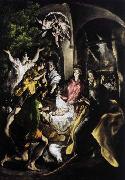 El Greco The Adoration of the Shepherds oil painting reproduction